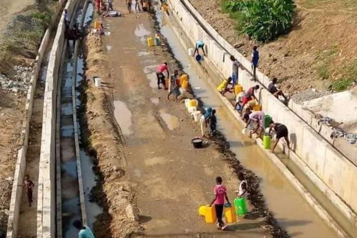 Water shortage in Tema Newtown