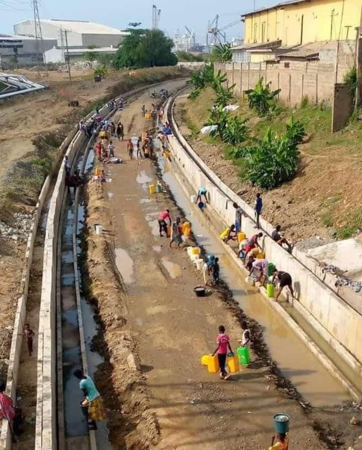 Water shortage in Tema Newtown