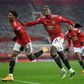 Title charge: Marcus Rashford (left) struck deep into stoppage time to give Manchester United a 1-0 win over Wolves