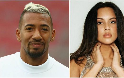 Jerome Boateng and his ex-girlfriend Kaizia