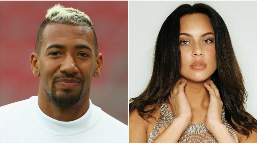 Jerome Boateng and his ex-girlfriend Kaizia