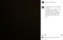 Becca mourns mother