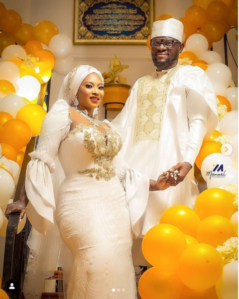 Fatau Dawuda and his wife