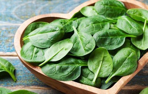 Spinach leaves