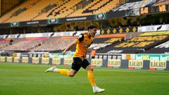 Wolves' Morgan Gibbs-White hit the winner against Brighton