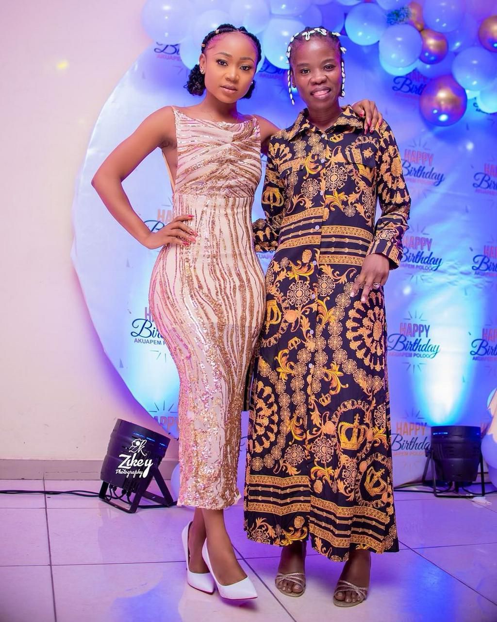 Akuapem Poloos birthday photos