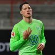 Wout Weghorst scored Sunday as Wolfsburg went third in the Bundesliga after a 3-0 win over Freiburg