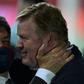 Team work: Barcelona coach Ronald Koeman celebrates with club president Joan Laporta at the end of last week's Copa del Rey