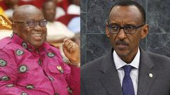 Your re-election a testament to the trust Ghanaians have in you – Paul Gagame to Akufo Addo