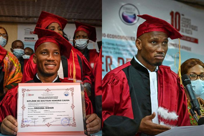 Didier Drogba: Chelsea legend honoured with doctorate degree