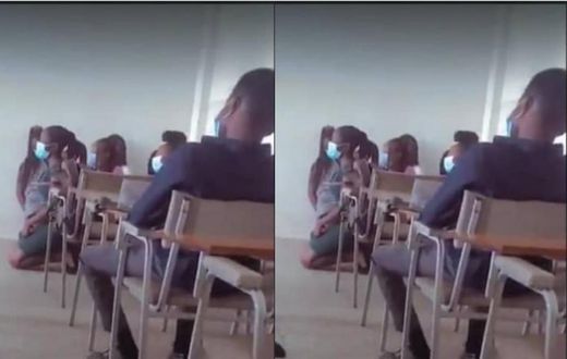 Video shows popular Ghanaian university’s students kneeling inside lecture hall