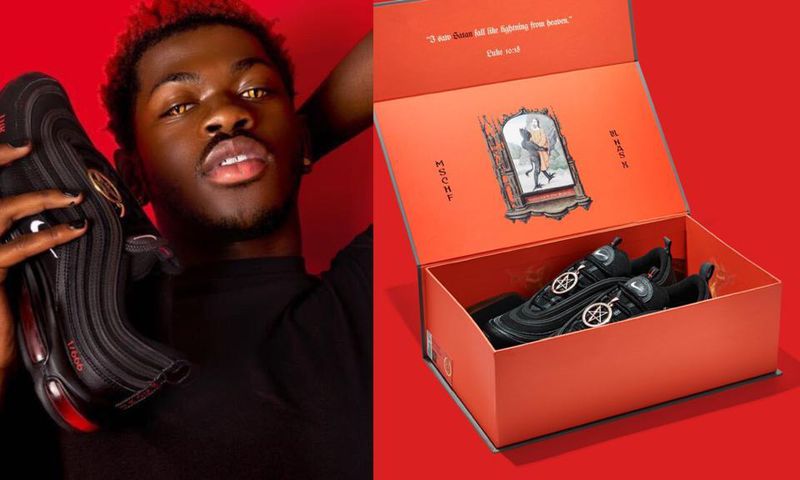 Lil Nas' bloody 'Satan shoes' rakes in over $600K as all 666 pairs sold out in 1 minute