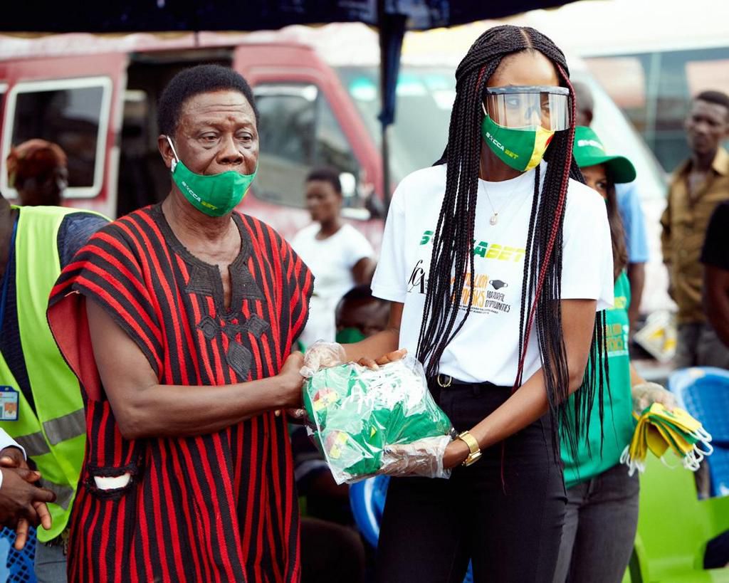 Soccabet partners with Fashion Connect Africa to distribute face masks to rural communities