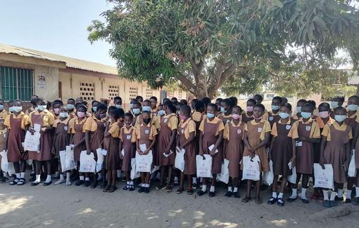 Total Woman Network donates sanitary pads to girls