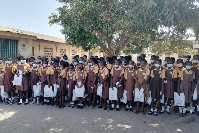 Total Woman Network donates sanitary pads to girls