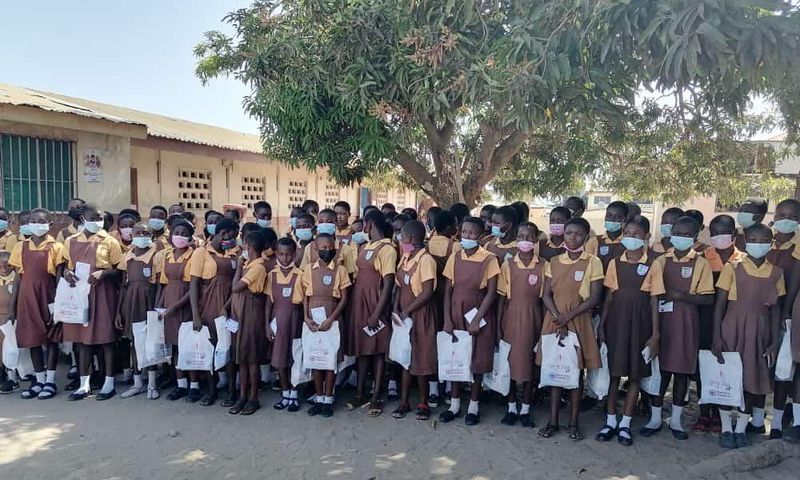 Total Woman Network donates sanitary pads to girls