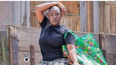 Emelia Brobbey goes bald for a film role