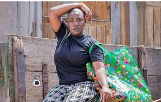 Emelia Brobbey goes bald for a film role