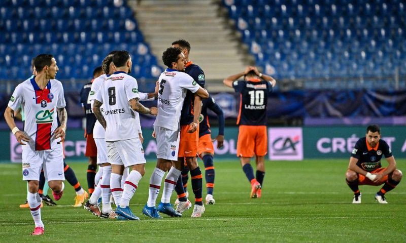 PSG squeak past Montpellier on penalties