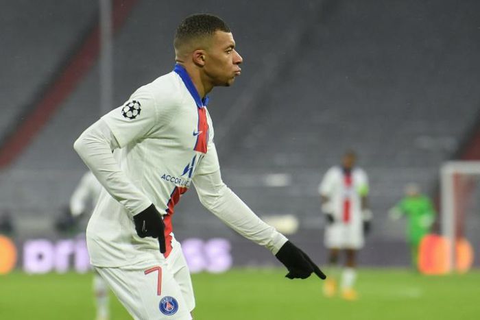 Kylian Mbappe is out of contract at PSG in 2022