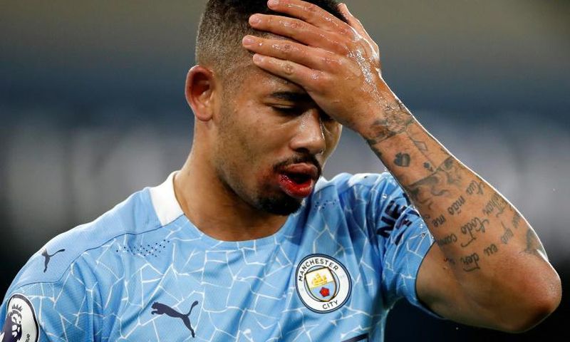 Gabriel Jesus has scored four goals in 11 appearances for Manchester City this season
