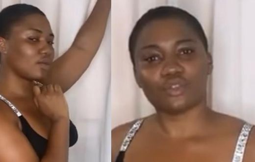 Abena Korkor posts nude video again