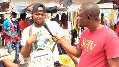 Mobile money agent meets father for the first time after boarding his car