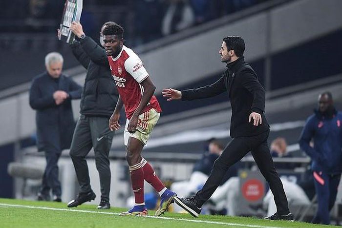 ‘Arteta didn’t push me’ – Thomas Partey details infamous incident with Arsenal manager