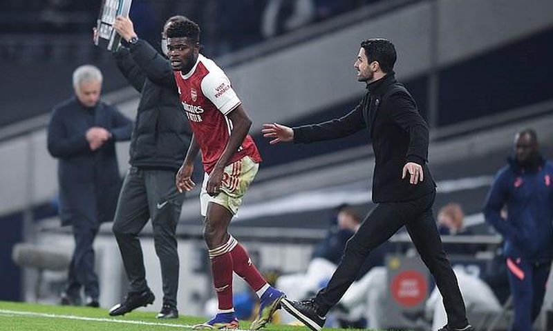 ‘Arteta didn’t push me’ – Thomas Partey details infamous incident with Arsenal manager