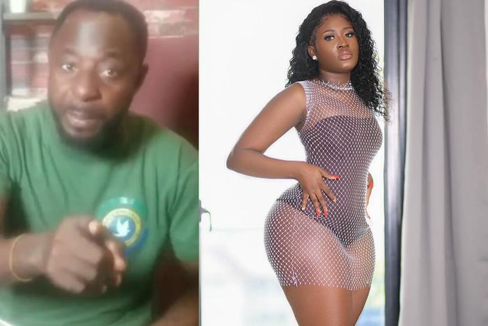 Apostle Kwame Boateng and Fella Makafui