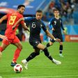 France and Belgium will meet in the Nations League semi-finals, with Italy taking on Spain in the other last-four tie