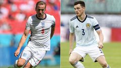 Old enemies: England face Scotland for just the second time at a major tournament on Friday