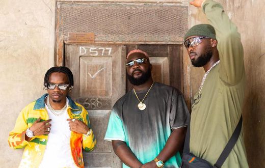 Blaq Jerzee, Eddy Kenzo and  KJ Spio