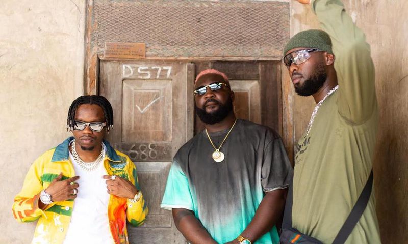 Blaq Jerzee, Eddy Kenzo and  KJ Spio