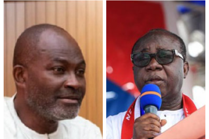 Kennedy Agyapong and Freddie Blay