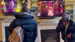 Davido's reaction to Coming 2 America