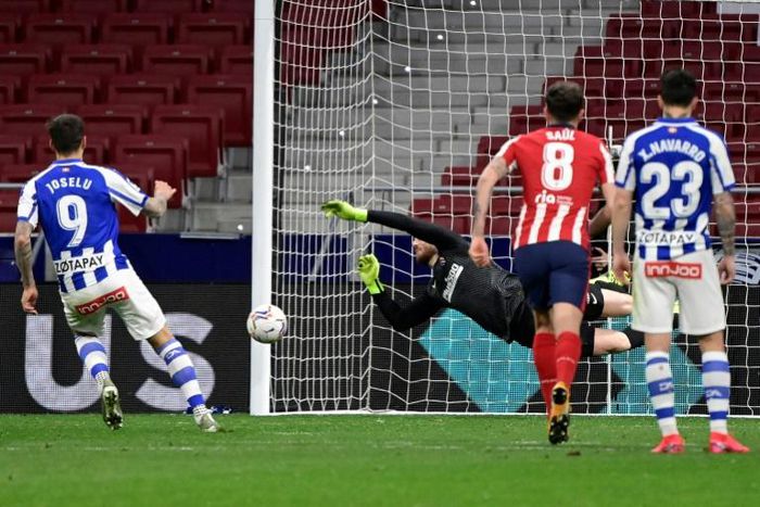 Jan Oblak preserved Atletico Madrid's 1-0 win over Alaves on Sunday with a late penalty save