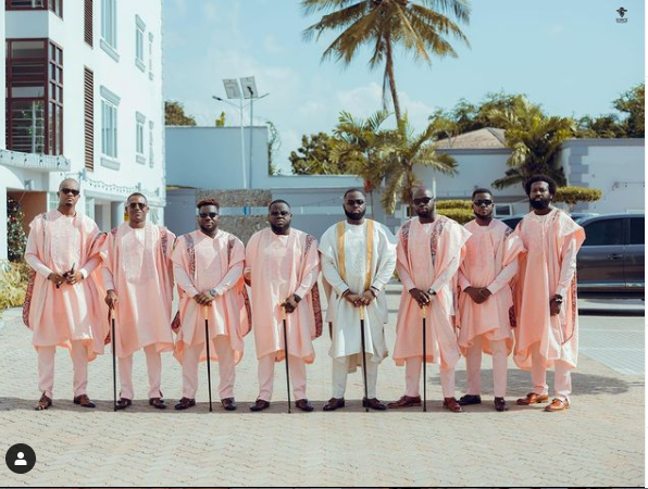 Alex and his groomsmen