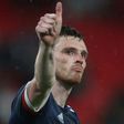 Still in it: Scotland's 0-0 draw away to England gives them hope of reaching the Euro 2020 last 16