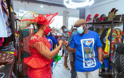 Senyo Hosi joins Pearl Flolu to launch Emeralds Clothing