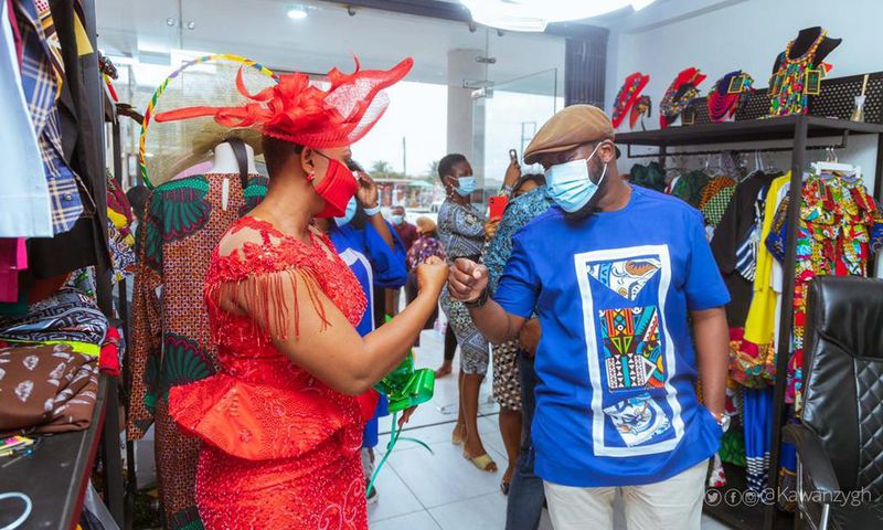 Senyo Hosi joins Pearl Flolu to launch Emeralds Clothing