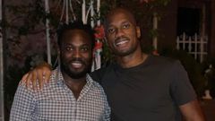 ‘Keep on inspiring the youth’ – Drogba’s message to Essien after meeting him