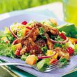 Grilled chicken and plantain salad