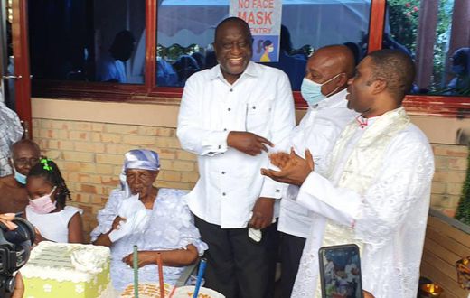 Victoria Kyerematen, the Trade Minister's 101-year-old mother