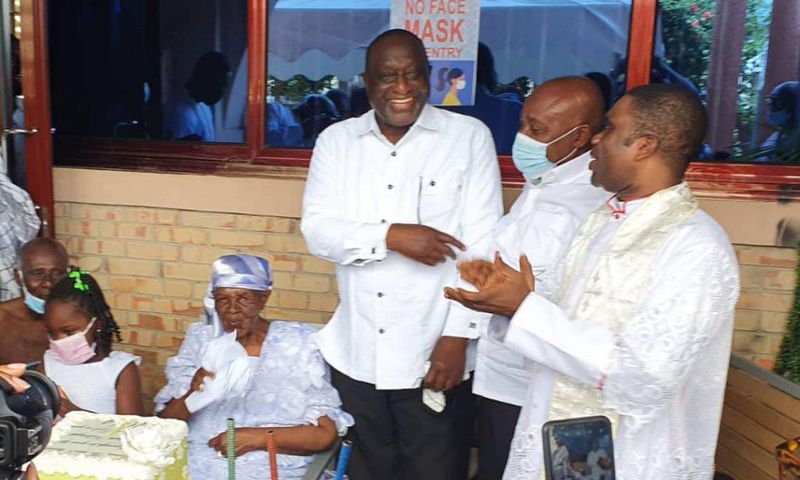 Victoria Kyerematen, the Trade Minister's 101-year-old mother