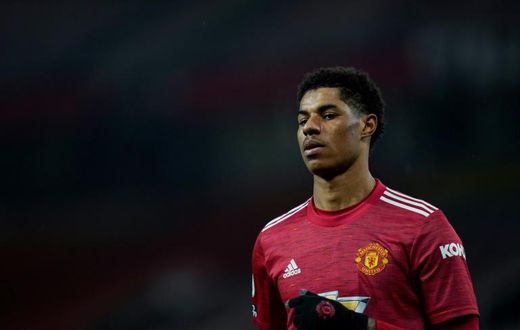 Manchester United forward Marcus Rashford has been the target of online racist abuse