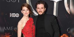 Kit Harington and Rose Leslie