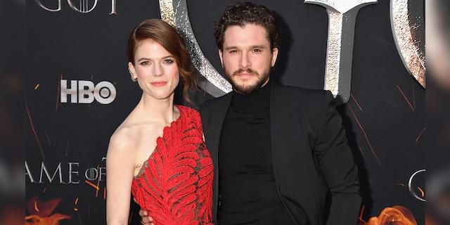 Kit Harington and Rose Leslie