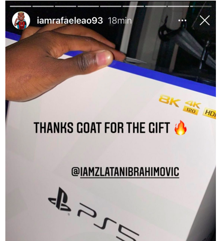 Zlatan Ibrahimovic buys AC Milan teammates PlayStation 5
