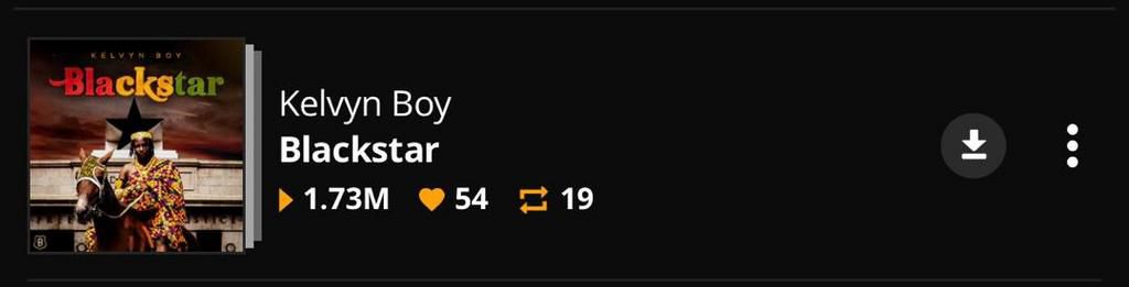 Kelvyn Boy Black Star Album